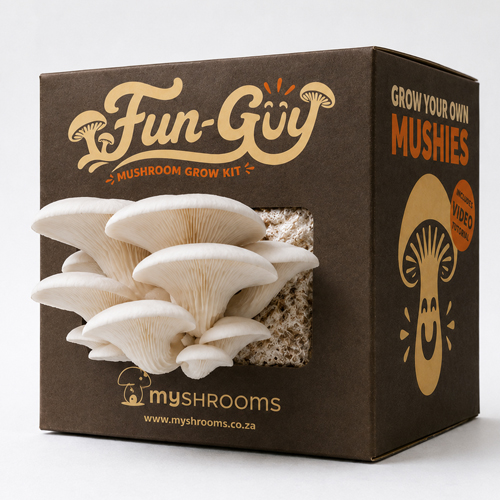White Oyster Mushroom Grow Kit White Oyster Mushroom Grow Kit White Oyster Mushroom Grow Kit - Full Kit